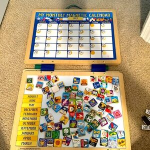 Melissa and Doug calendar